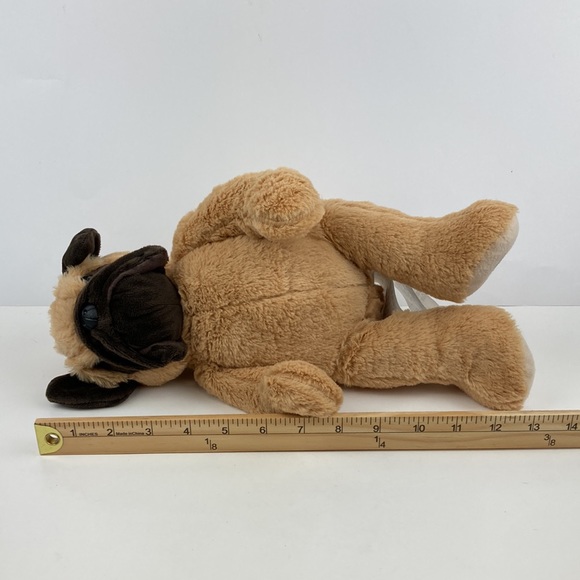 Leader Light Vibrating Massage Pug Puppy Plush Stuffed Animal Toy 13” Relax - Picture 15 of 15